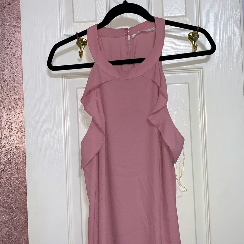 Pink blouse
